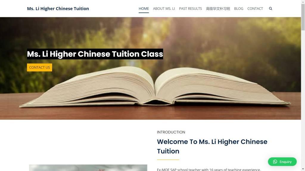 Dynamic Web Development Higher Chinese Tuition_1