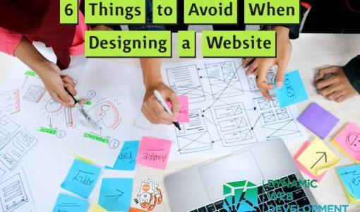 Things You Should Never Do When Designing a Website